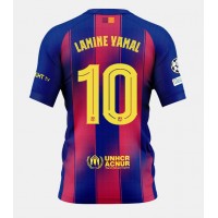 Stroje piłkarskie Barcelona Lamine Yamal #10 Koszulka Podstawowej 2025-26 Krótki Rękaw